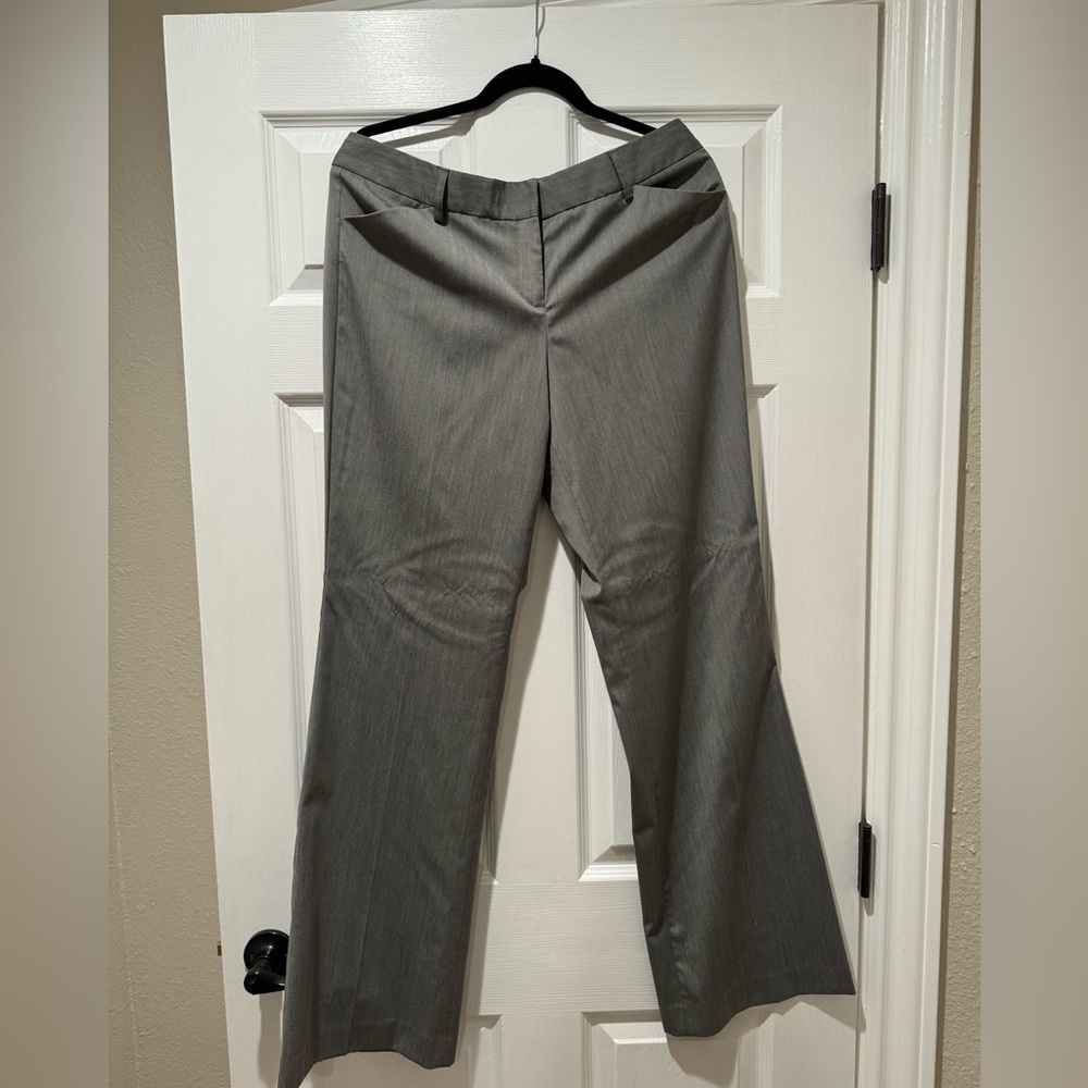 Light grey editor express dress pants